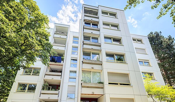 Appartement avec 2 pièces | München-Hadern | 704101 | Außenansicht Richtung Wintergarten