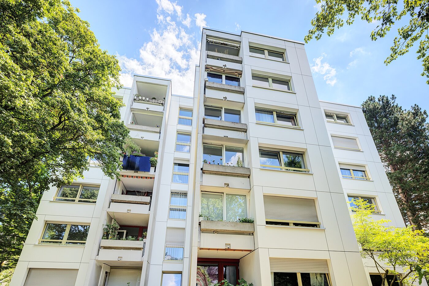 Appartement avec 2 pièces | München-Hadern | 704101 | Außenansicht Richtung Wintergarten