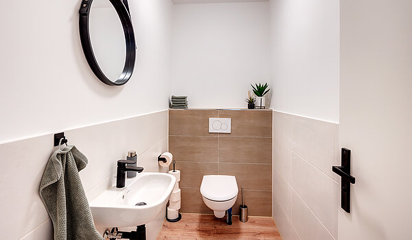 Appartement avec 3 pièces | Unterhaching | 70421 | Gästetoilette