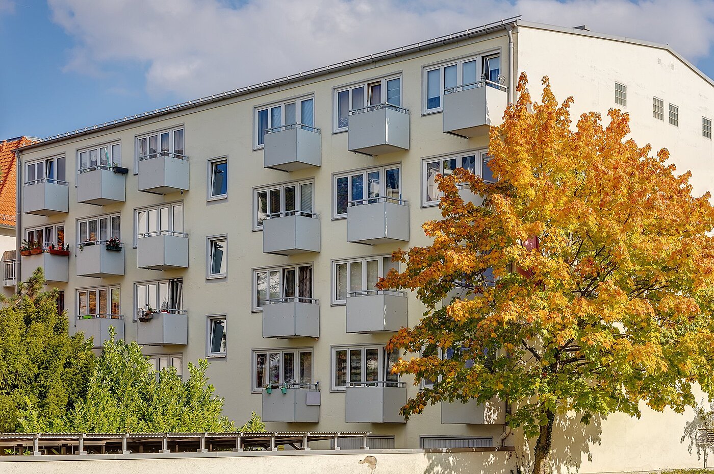 Appartement avec 1 pièce | München-Neuhausen | 2010ML6 | Fassadenansicht