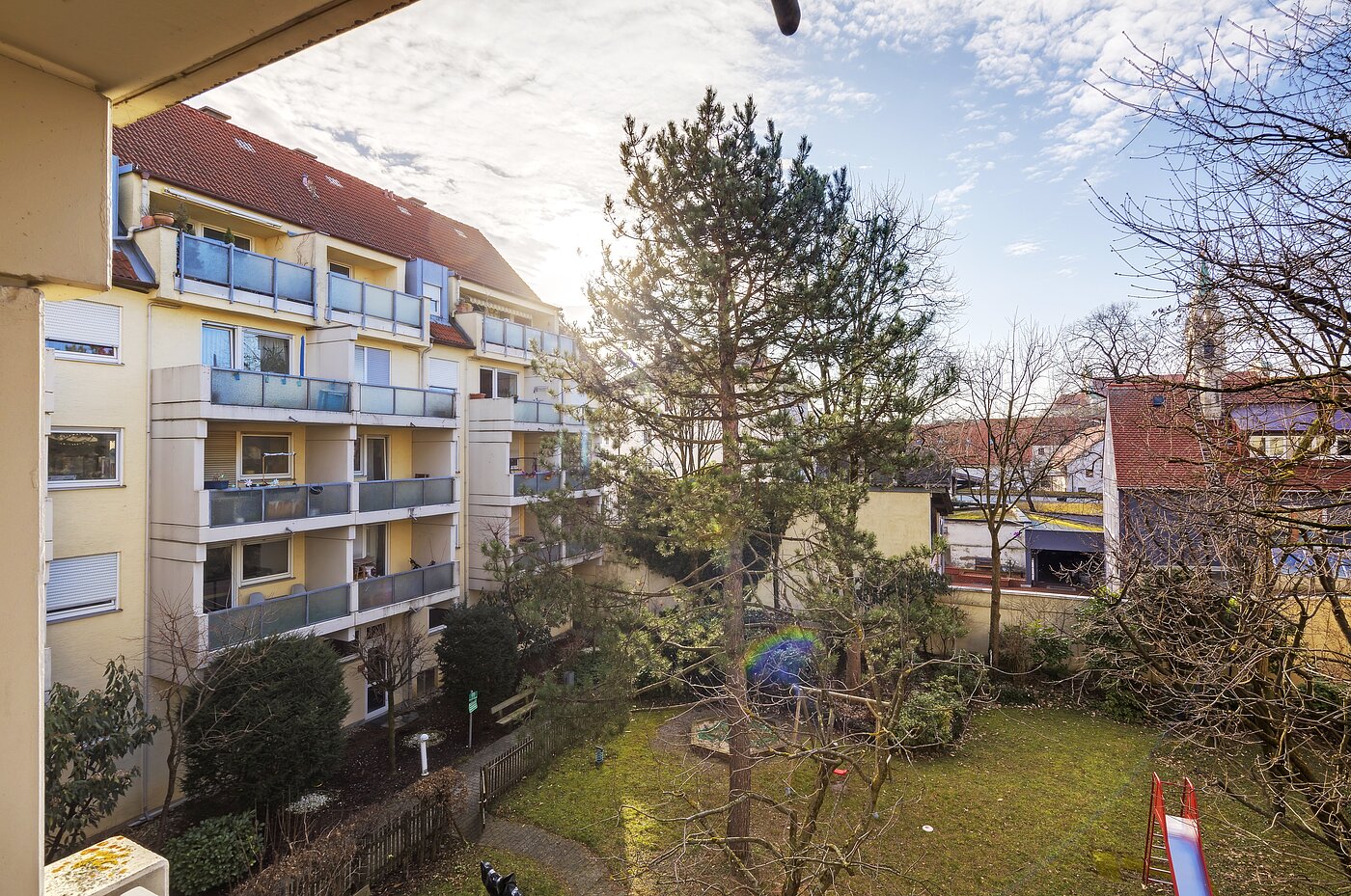 Appartement avec 3 pièces | München-Sendling | 1712ML3 | Balkonaussicht