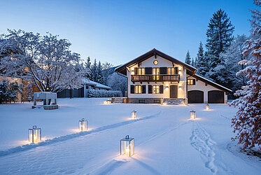 La tradition à la perfection - une maison de campagne remise en scène pour les plus hautes exigences