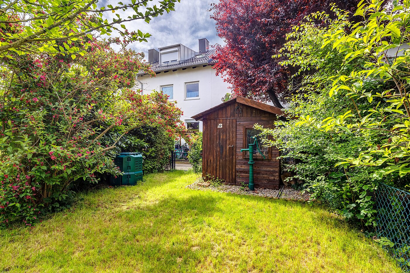 Maison mitoyenne avec 4 pièces | Maisach | 70125 | Garten mit Gartenhaus