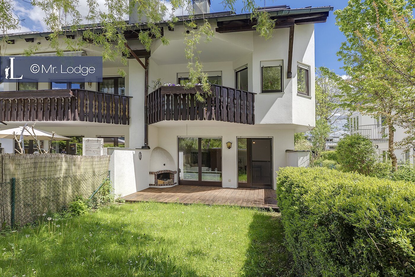 Appartement au rez-de-chaussée avec 2 pièces | München-Harlaching | 1704ML6 | Terrassenansicht
