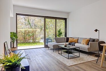Obermenzing : Appartement de 2,5 pièces au bord du canal Pasing-Nymphenburg