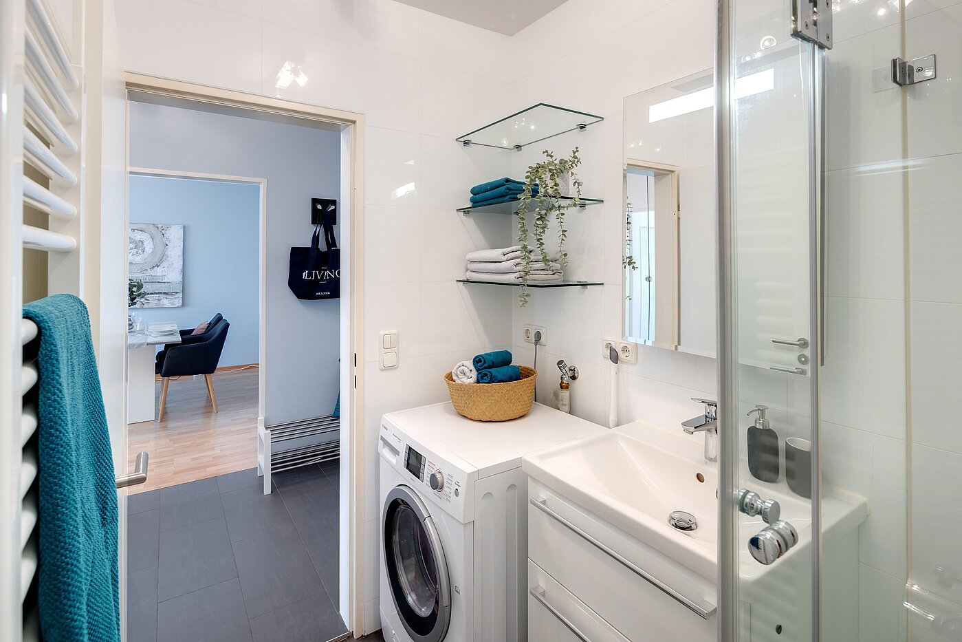 Appartement avec 2 pièces | München-Schwabing | 70013 | ...mit Platz für die Waschmaschine