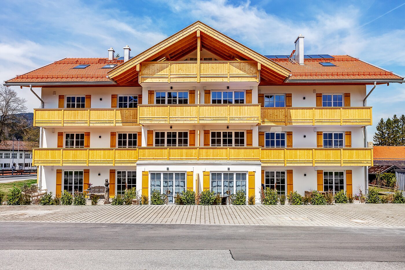 Appartement au rez-de-chaussée avec 2 pièces | Bad Wiessee | 700942 | Südliche Außenansicht