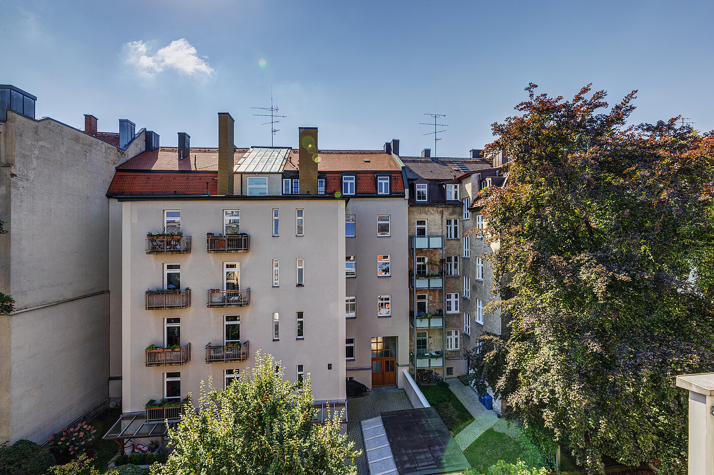 Appartement avec 1 pièce | München-Schwabing | 70449 | ...in den Innehof