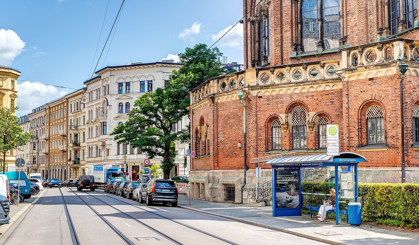 Appartement au rez-de-chaussée avec 1.5 pièces | München-Lehel | 70149 | Um die Ecke