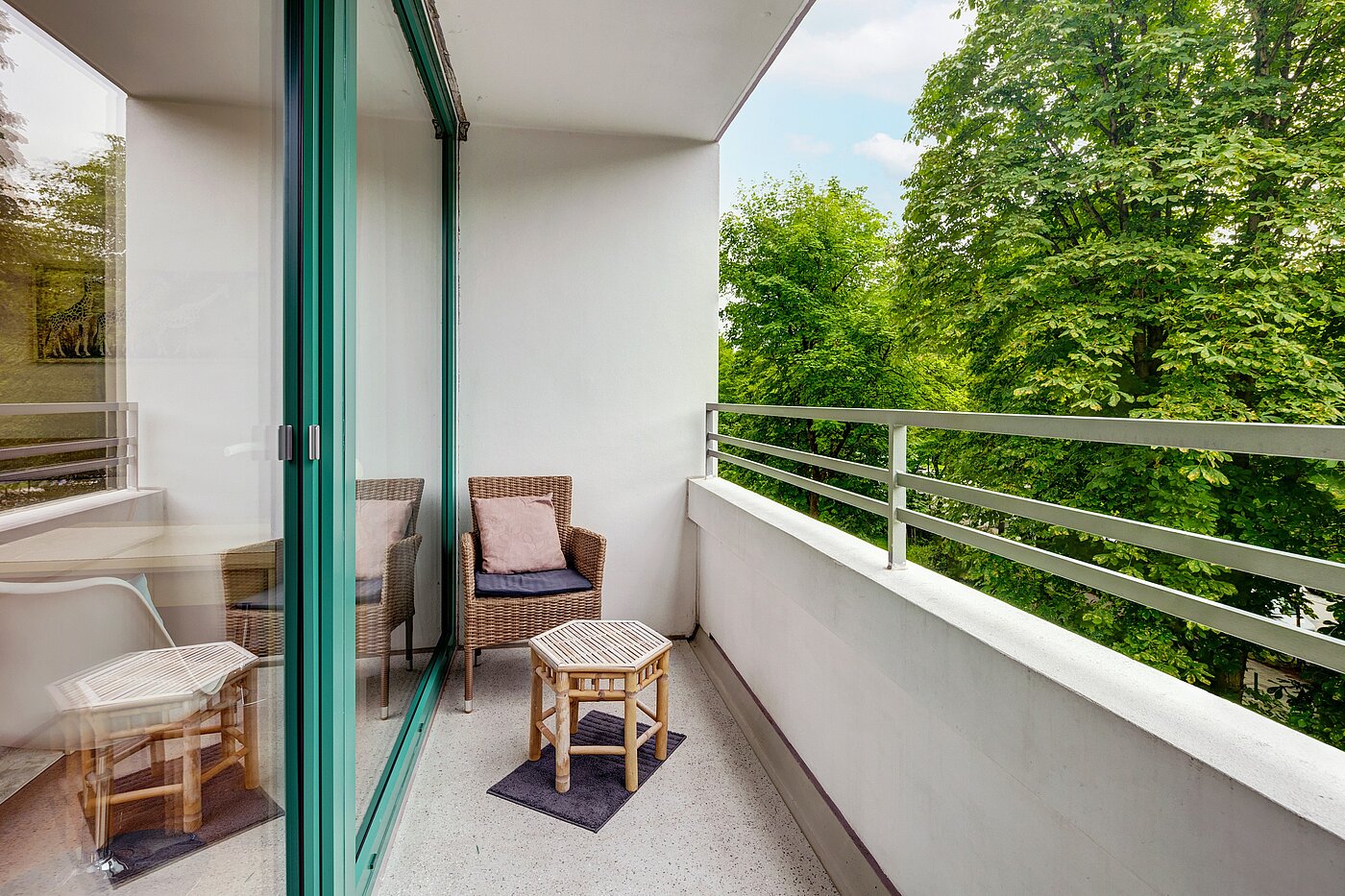 Appartement avec 1 pièce | München-Johanneskirchen | 2204ML7 | Schöner Westbalkon
