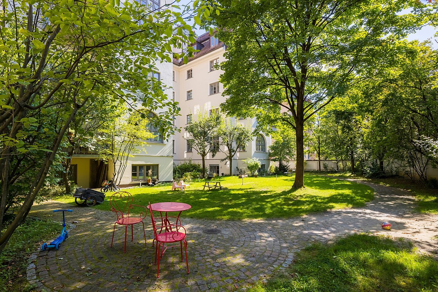 Appartement avec 1 pièce | München-Ludwigsvorstadt | 2108ML5 | ...im Hinterhof