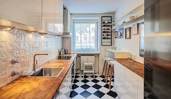 Appartement avec 3 pièces | München-Haidhausen | 70447 | Geschmackvolle Küche