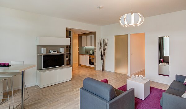 Apartment avec 1.5 pièces | München-Bogenhausen | 702971 | Offener Grundriss