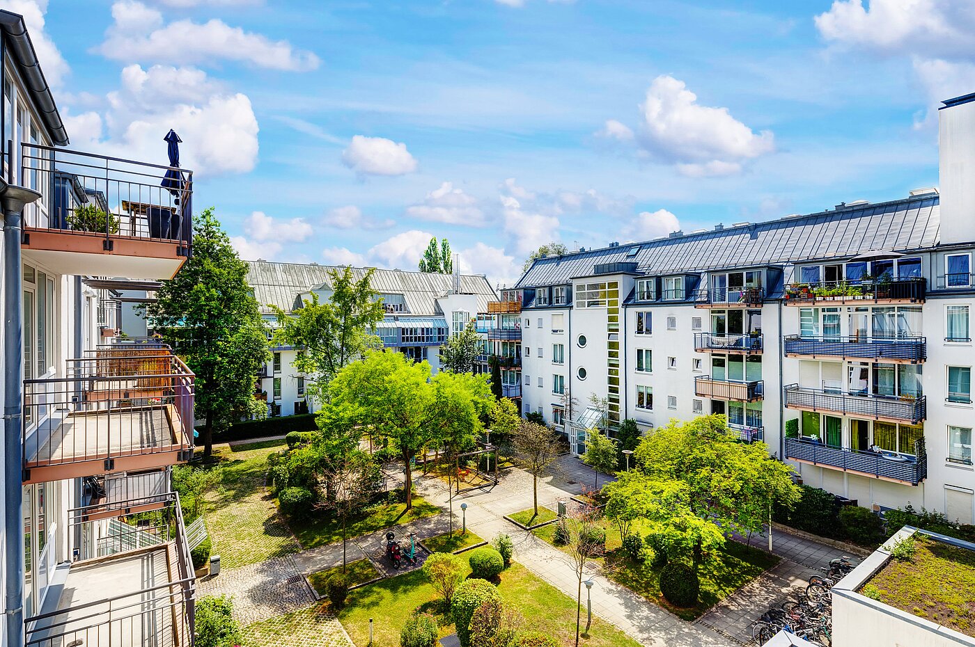 Appartement avec 2 pièces | München-Obersendling | 70039 | Mit Ausblick ins Karree