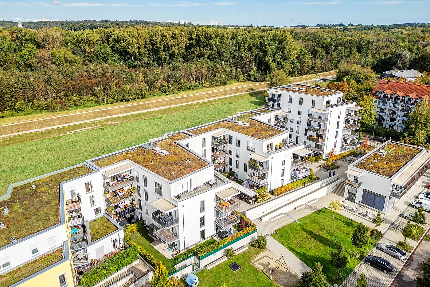 Appartement avec 2 pièces | Freising | 70156 | Vogelperspektive