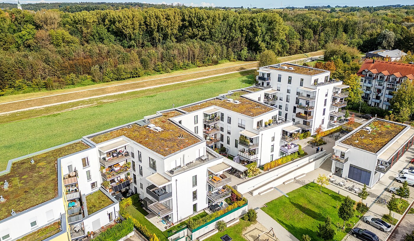 Appartement avec 2 pièces | Freising | 70156 | Vogelperspektive