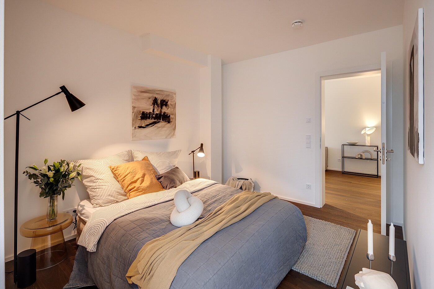 Terrassenwohnung avec 2 pièces | München-Harlaching | 70372 | Schlafen 1