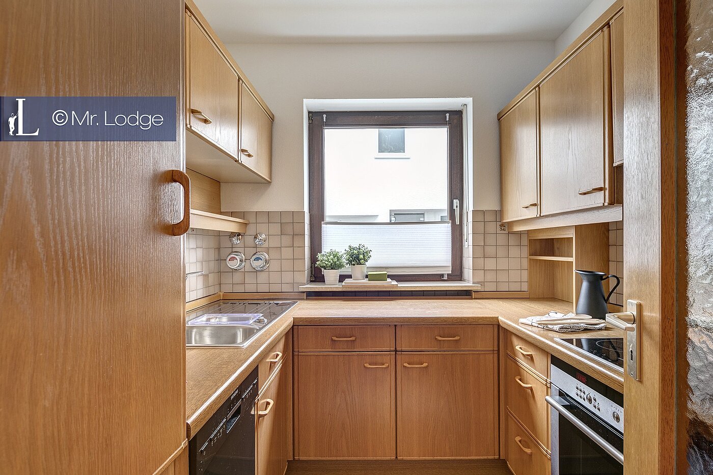 Appartement au rez-de-chaussée avec 2 pièces | München-Harlaching | 1704ML6 | Küchenzeile in U-Form