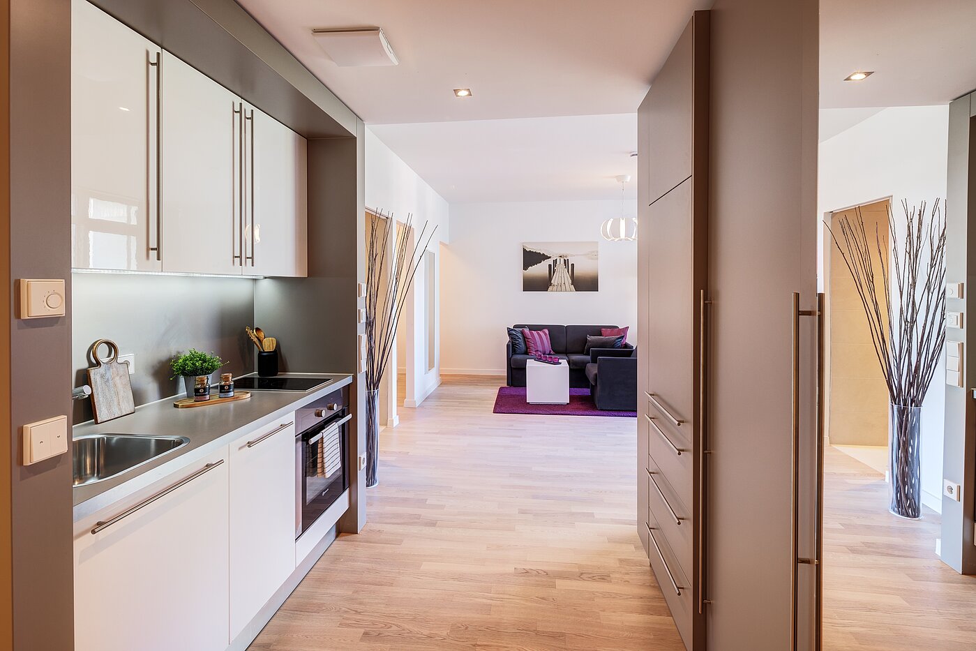 Apartment avec 1.5 pièces | München-Bogenhausen | 70378 | Offene Küche mit...