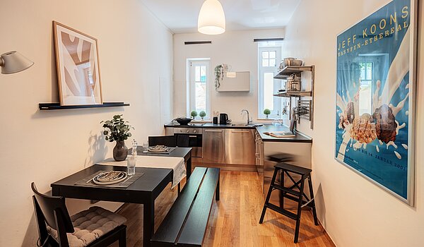 Appartement avec 1.5 pièces | München-Neuhausen | 70473 | Wohnküche