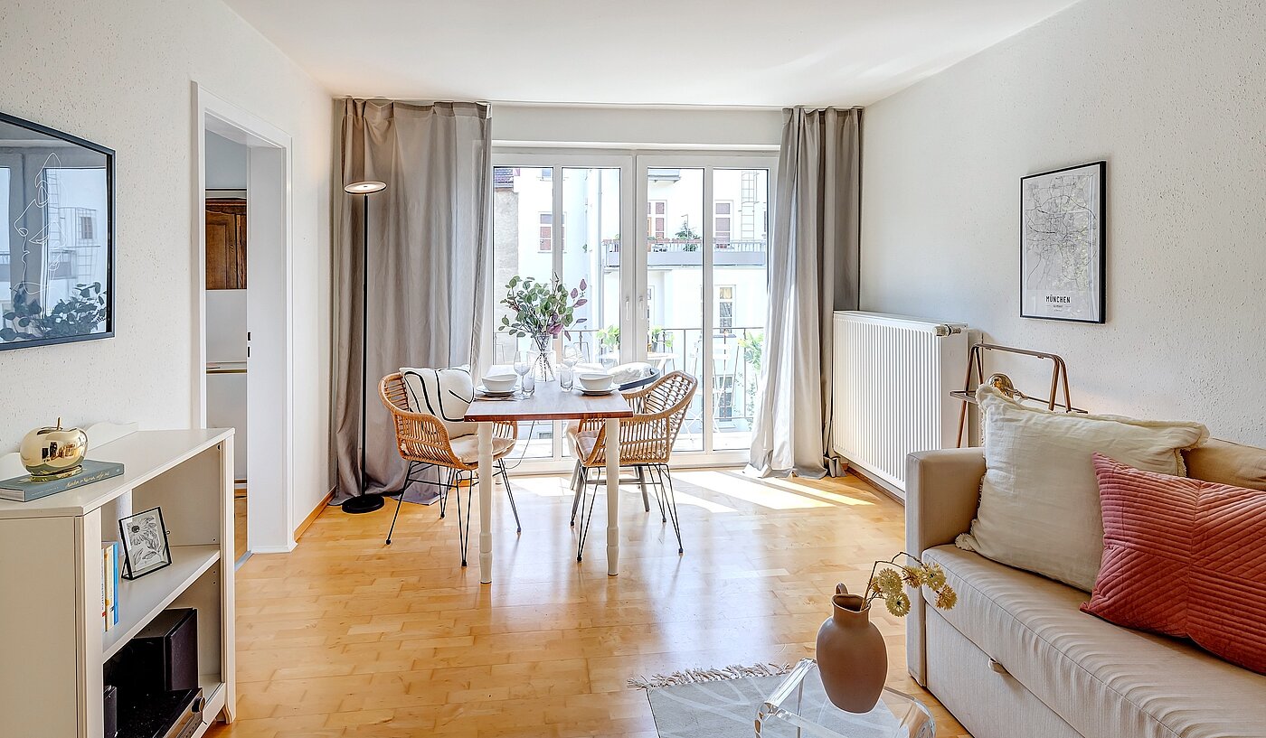 Appartement avec 1.5 pièces | München-Schwabing | 70014