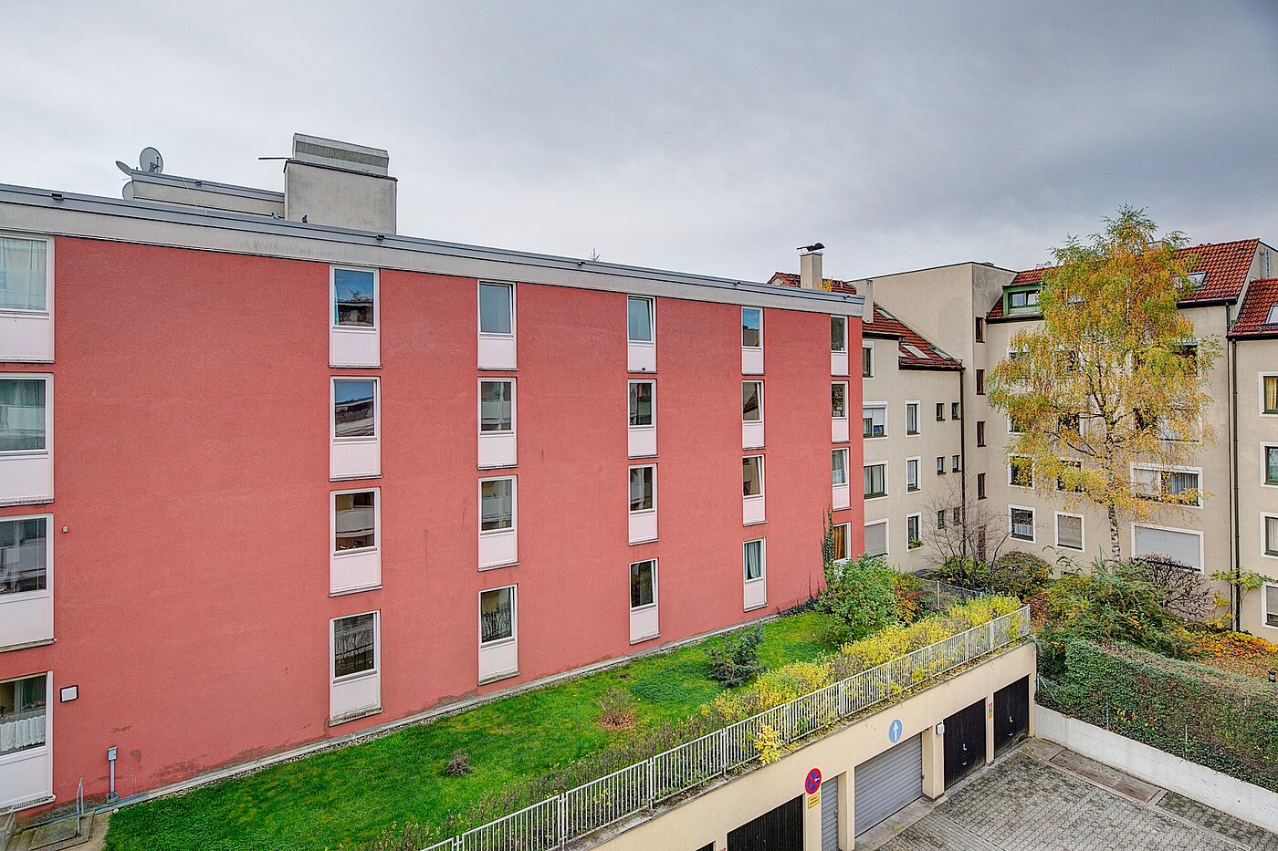 Appartement avec 1 pièce | München-Berg am Laim | 70064 | Blick in den Innenhof