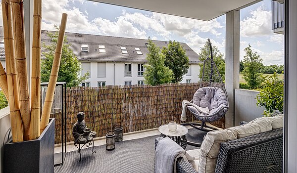 Appartement avec 3 pièces | 70483 | ...großem Balkon