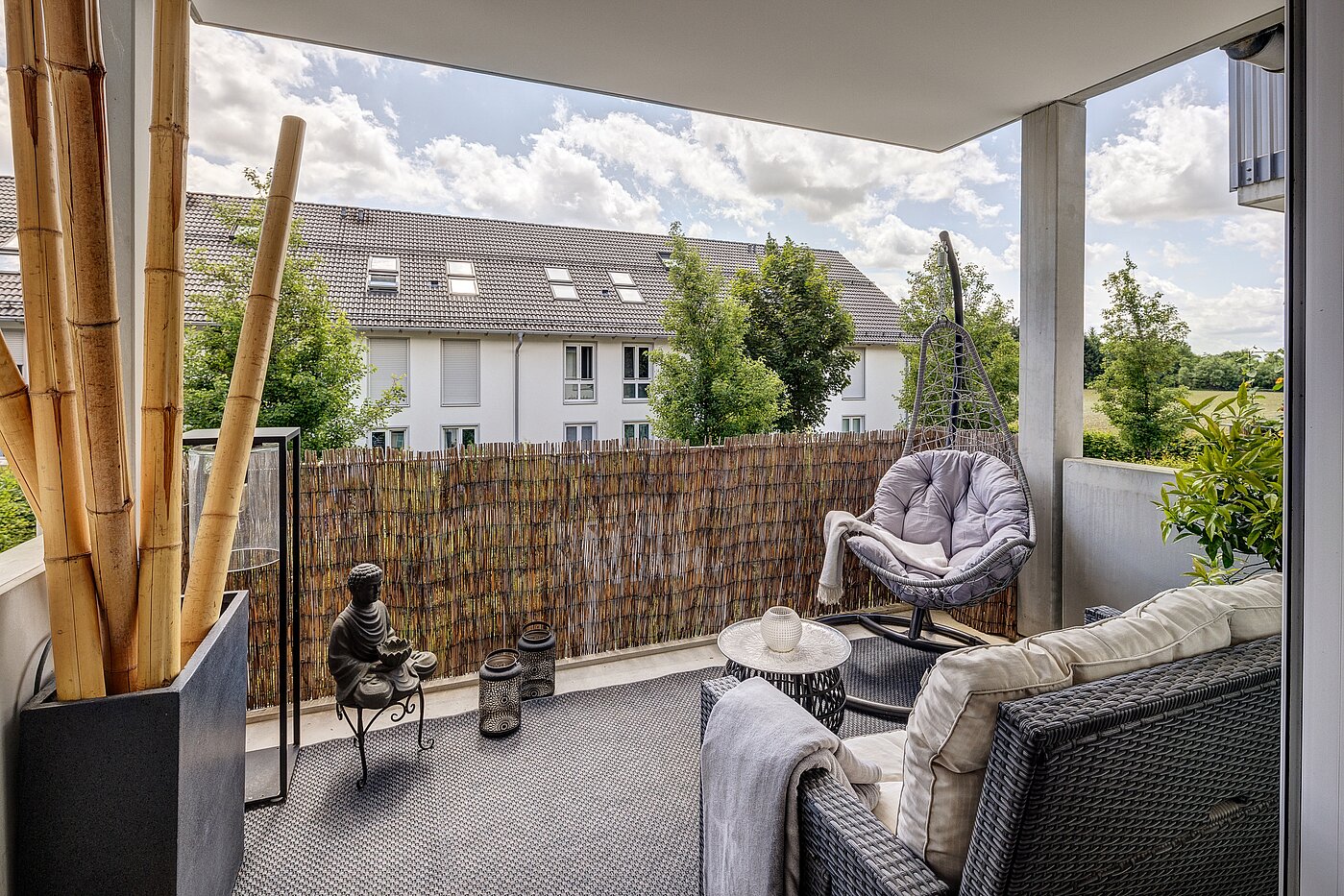 Appartement avec 3 pièces | 70483 | ...großem Balkon