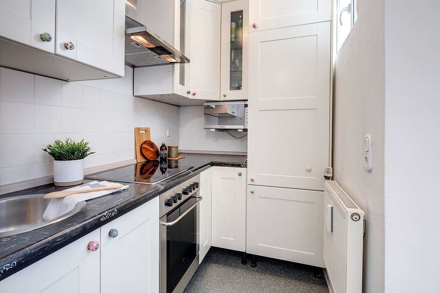 Appartement avec 1 pièce | München-Berg am Laim | 2003ML15 | Voll ausgestattete Küche mit