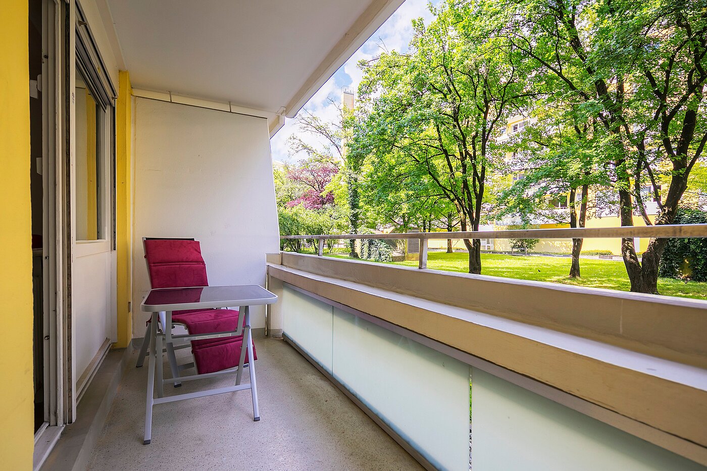 Appartement au rez-de-chaussée avec 1 pièce | München-Nymphenburg | 2203ML1 | Sonniger Westbalkon...