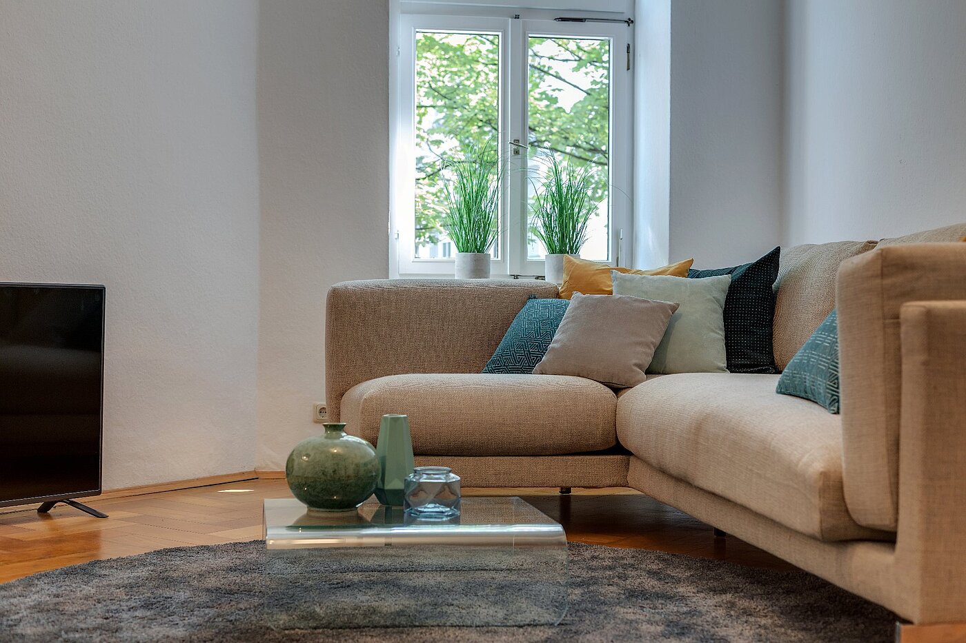 Appartement avec 3.5 pièces | München-Haidhausen | 1803ML1 | Gemütliches Wohnzimmer