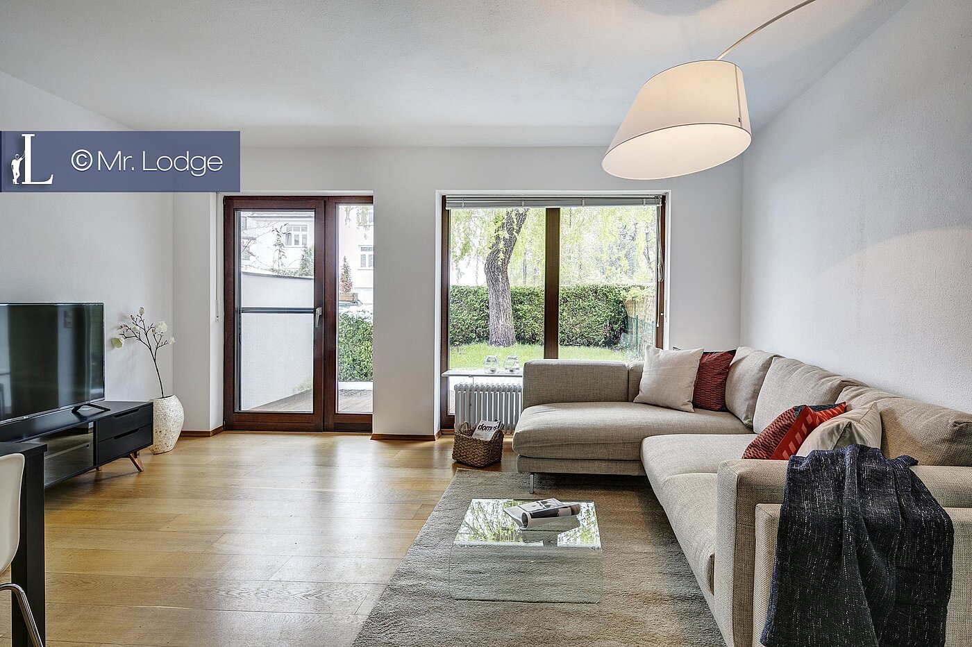 Appartement au rez-de-chaussée avec 2 pièces | München-Harlaching | 1704ML6 | Wohnzimmer