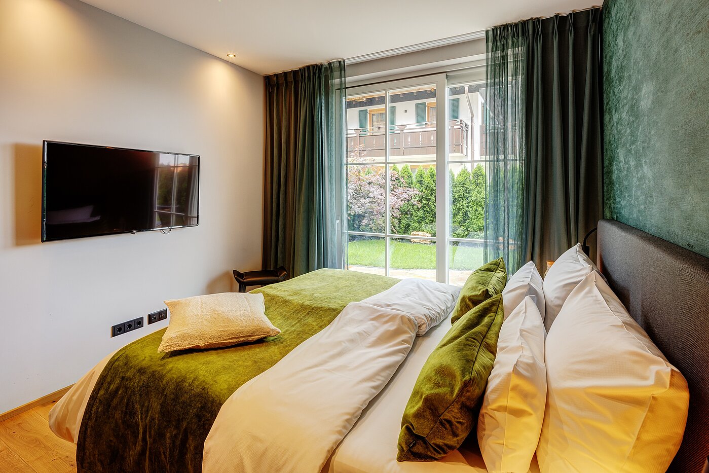 Appartement au rez-de-chaussée avec 3 pièces | Bad Wiessee | 70053 | Schlafzimmer 1