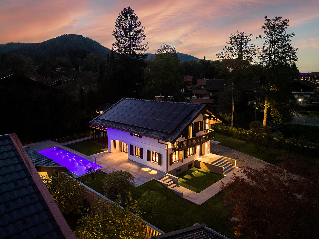 Propriété particulière avec 15 pièces | Bad Wiessee | 701592 | Luftaufnahme vom Landhaus