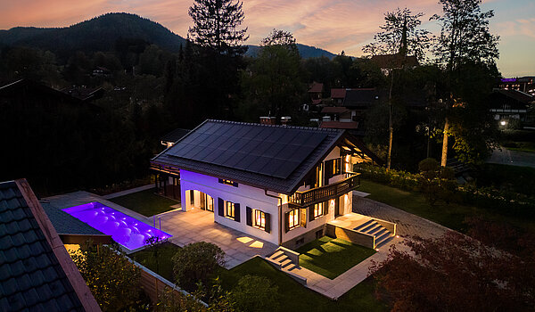 Propriété particulière avec 15 pièces | Bad Wiessee | 701592 | Luftaufnahme vom Landhaus