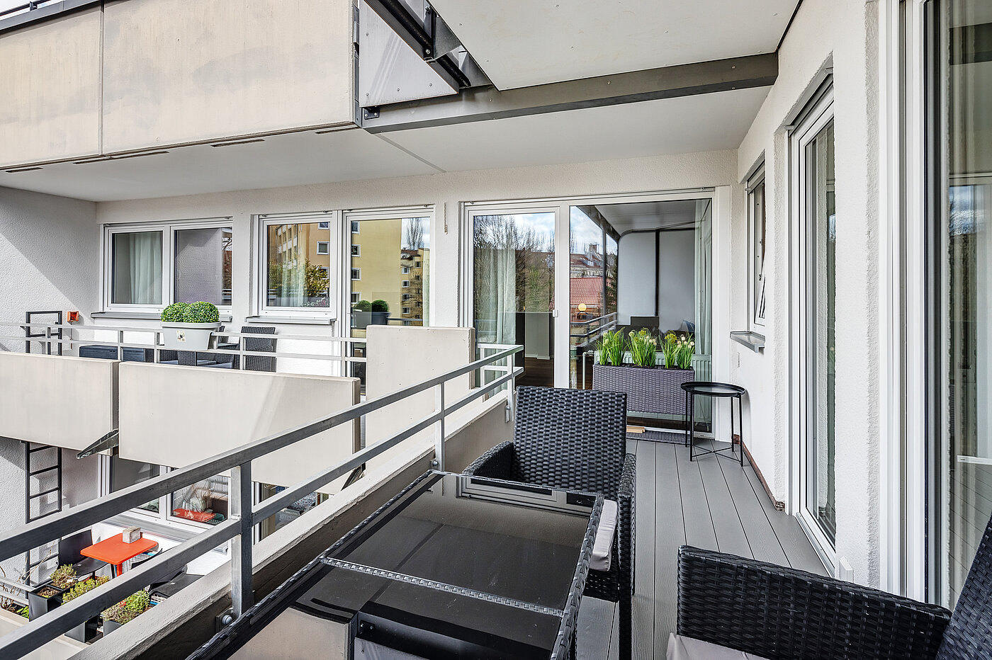 Appartement avec 4 pièces | München-Au | 70423 | Balkon