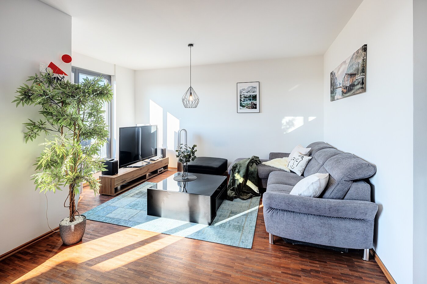 Appartement au dernier étage avec 3 pièces | München-Riem | 701701 | Der gemütliche Wohnbereich...