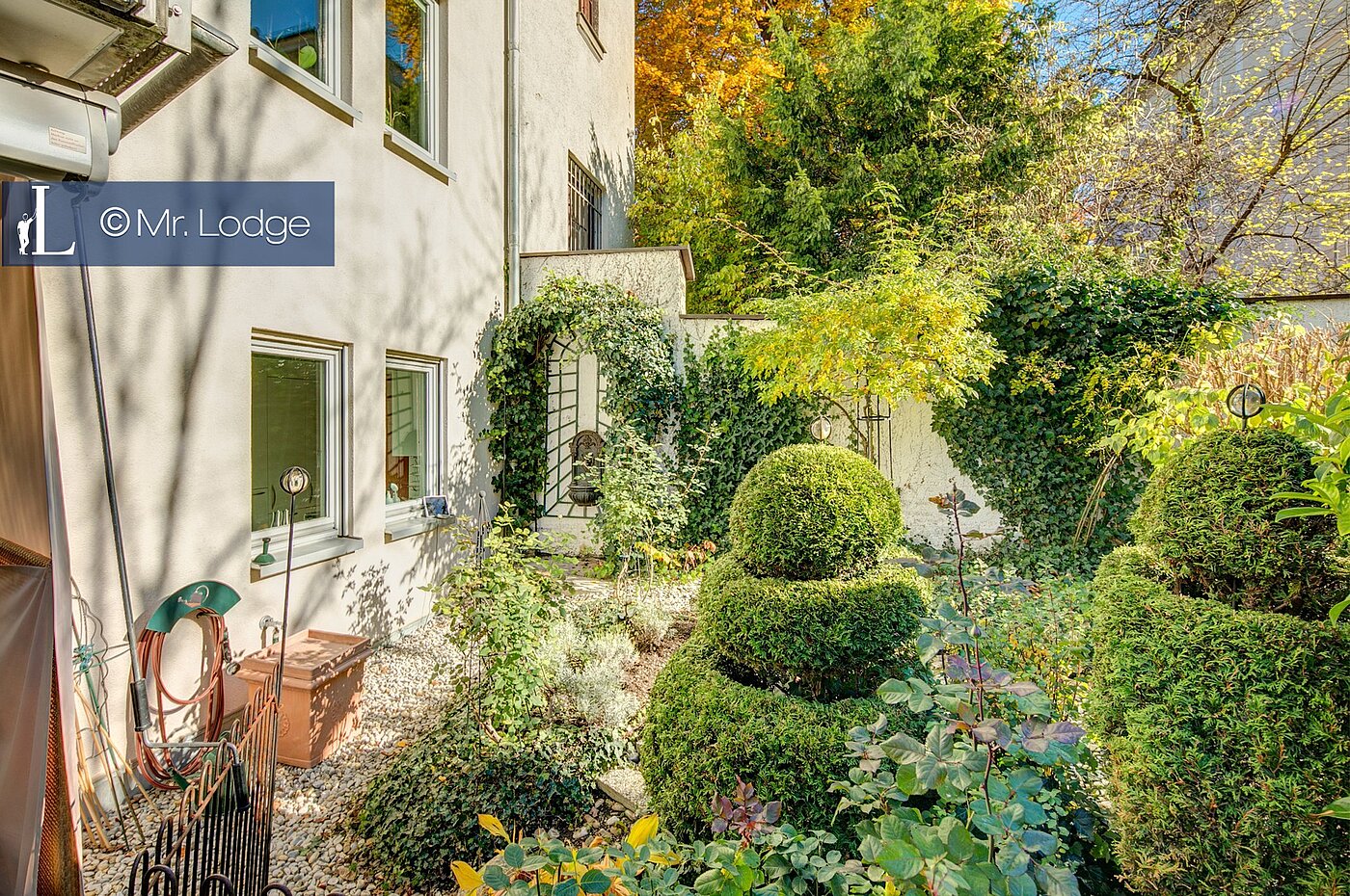 Appartement avec 2 pièces | München-Schwabing | 1605ML1 | liebevoll gepflegter Garten
