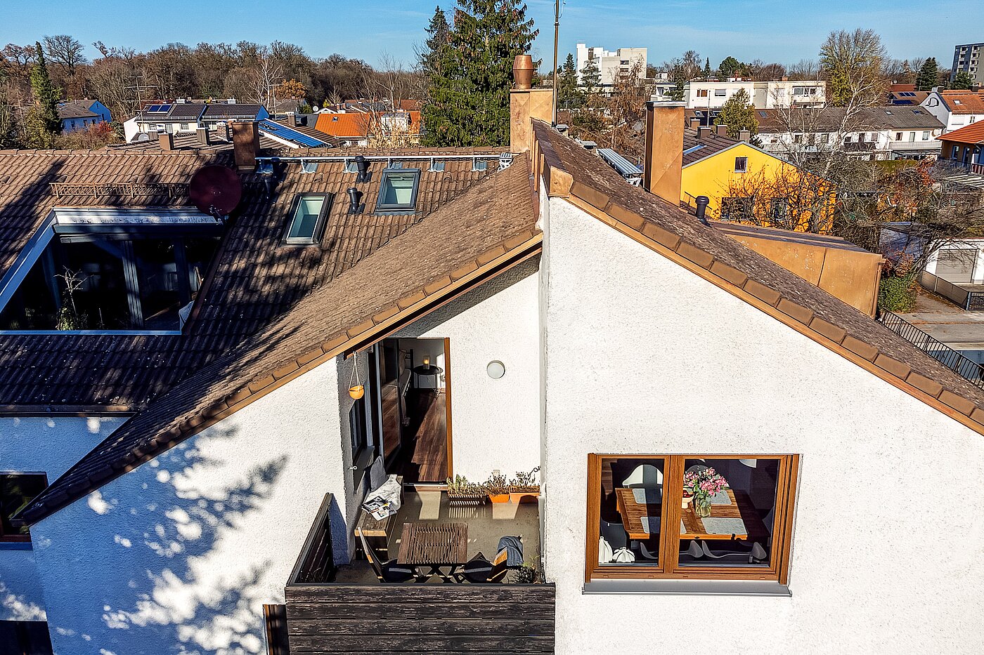 Appartement avec 2 pièces | München-Untermenzing | 70177 | Blick auf den Balkon