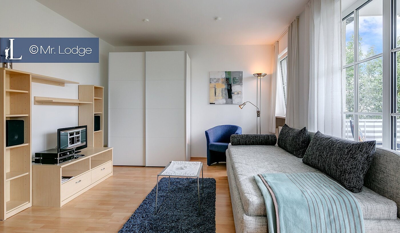 Appartement avec 1 pièce | München-Untermenzing | 1802ML1 | Großer Wohn- Schlafbereich