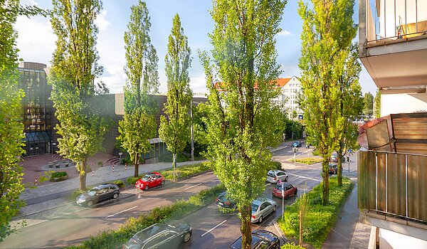 Apartment avec 1 pièce | München-Sendling | 70389 | Ausblick Balkon
