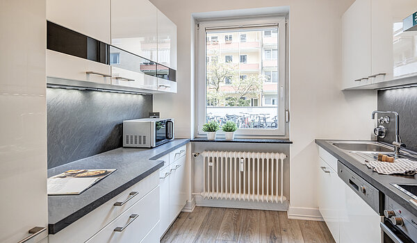Appartement au rez-de-chaussée avec 2 pièces | München-Schwabing | 70394 | Helle,...