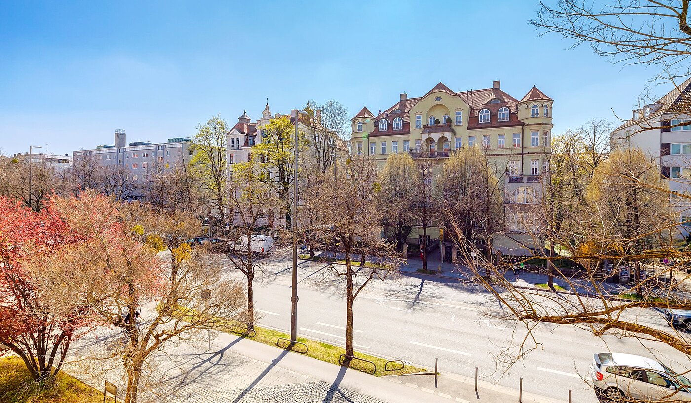 Appartement avec 2 pièces | München-Neuhausen | 2003ML5 | Blick auf die Nymphenburger