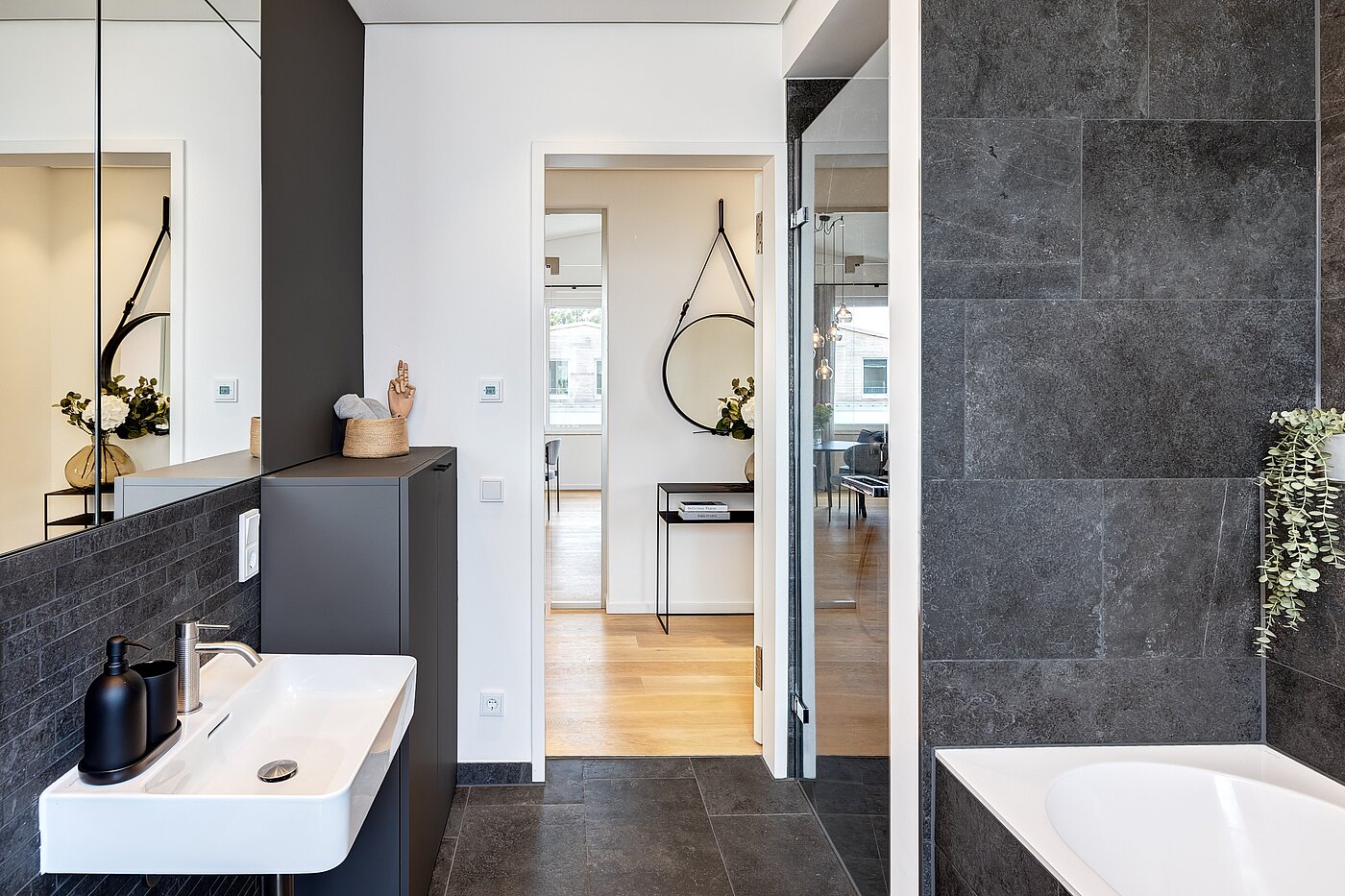 Appartement avec 2 pièces | 70134 | ...und Badewanne