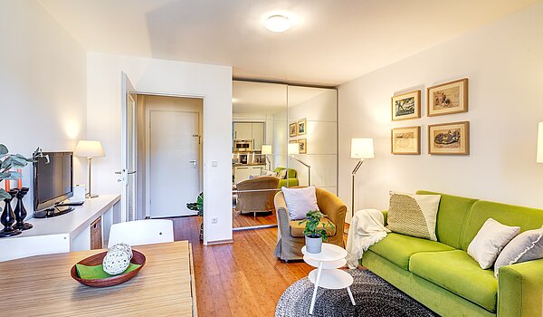Appartement avec 1 pièce | München-Schwabing | 2210ML3 | Schlafen