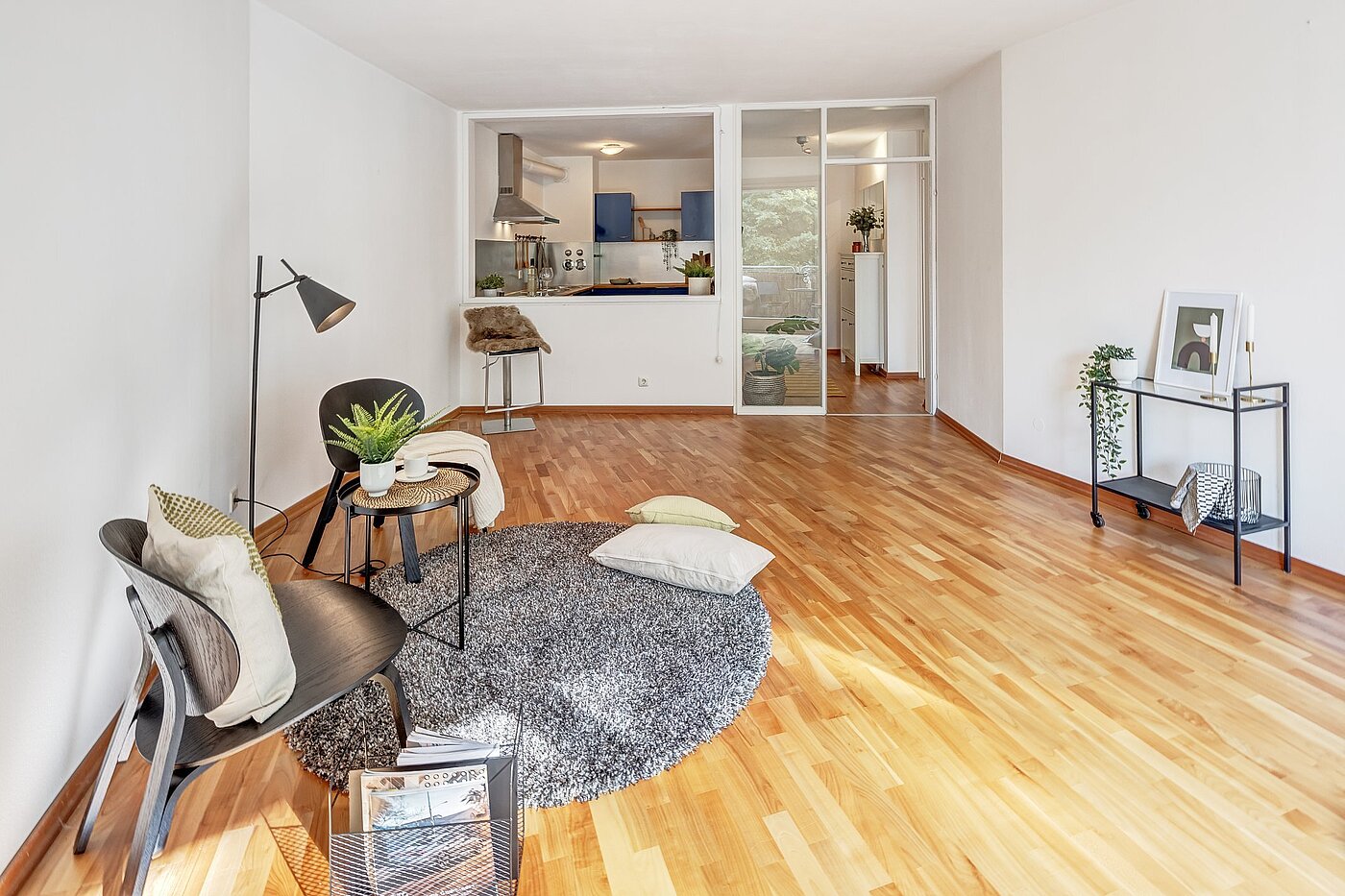 Appartement avec 2 pièces | München-Schwabing | 2109ML3 | Großes Wohnzimmer...