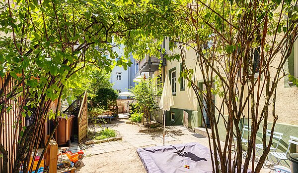 Appartement avec 1.5 pièces | München-Neuhausen | 70473 | Einladender Innenhof