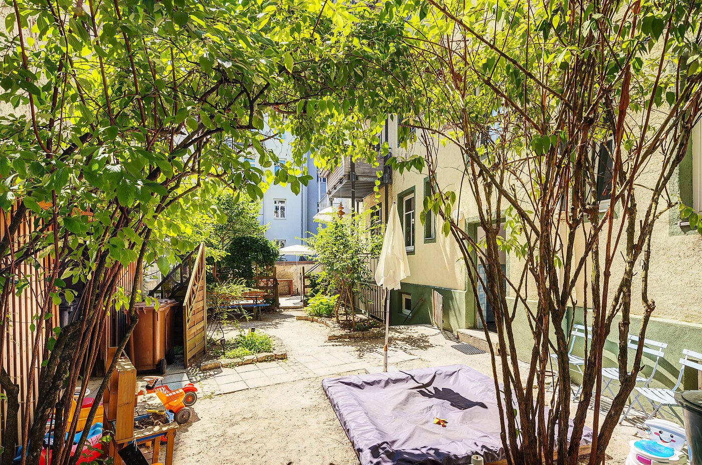 Appartement avec 1.5 pièces | München-Neuhausen | 70473 | Einladender Innenhof