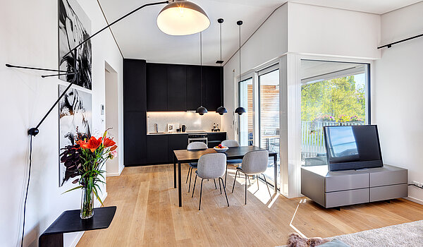 Penthouse avec 2 pièces | München-Maxvorstadt | 70427 | Schicke Einbauküche