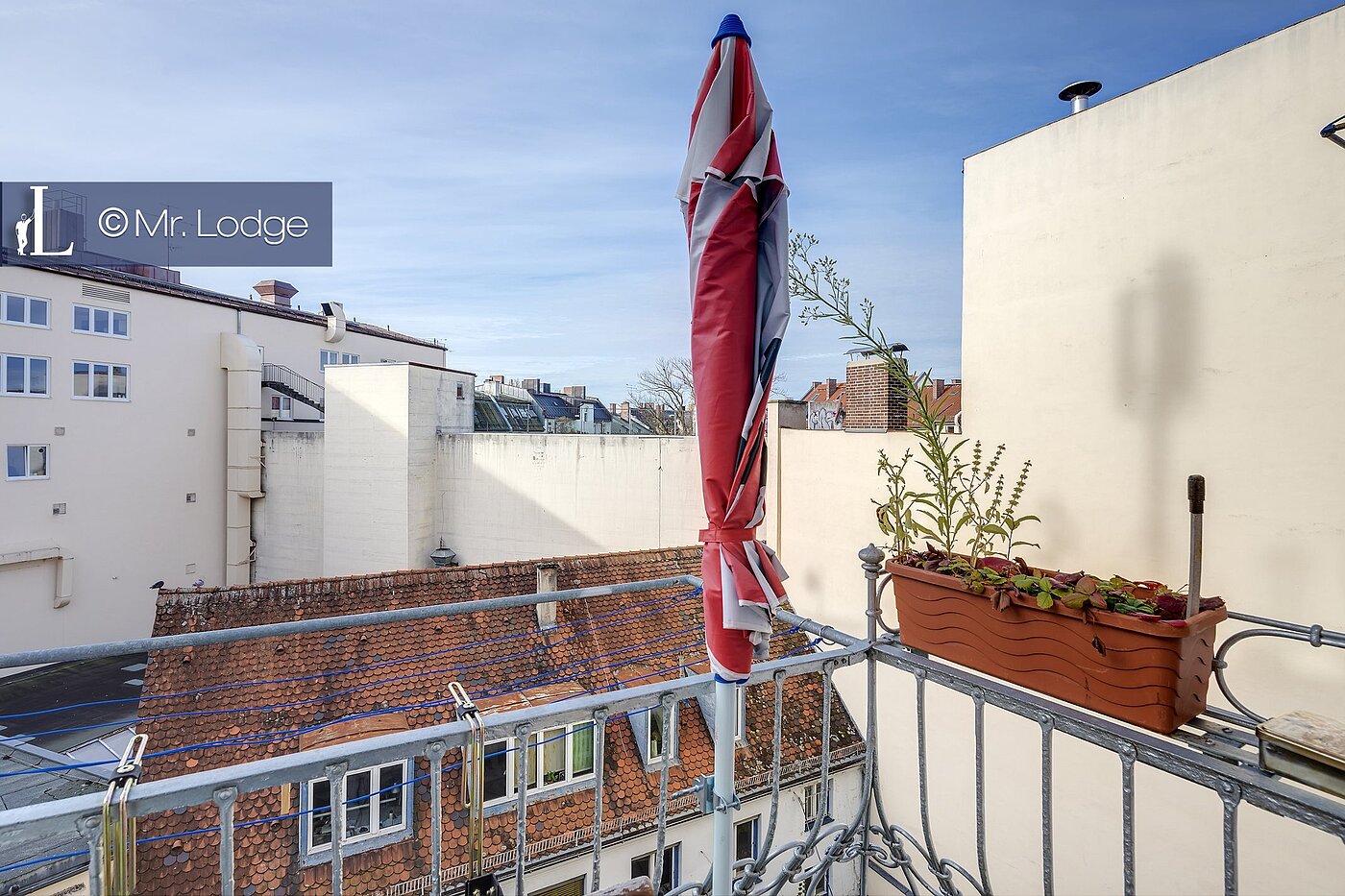 Appartement avec 2.5 pièces | München-Haidhausen | 1710D2 | Balkonaussicht
